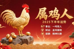 2025年屬雞人下半年運勢如何